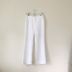 High-Waisted Wide-Leg Summer Pants